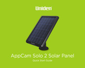 Uniden AppCam Solo 2 Quick Start Manual