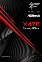 ASROCK Fatal1ty X470 Gaming-ITX/ac User Manual