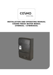 Cosmo CFWMVEEXL Installation And Operating Manual