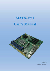 JHCTech MATX-I961 User Manual