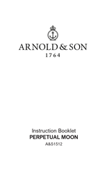 Arnold & Son 1GLBR.Z08A.C264A Instruction Booklet