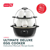 Dash Ultimate Deluxe Egg Cooker Instruction Manual