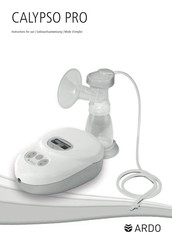 Ardo Calypso Pro Instructions For Use Manual