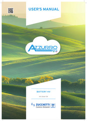 ZUCCHETTI AZZURRO HV Smart 5K User Manual