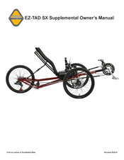 Sun Seeker EZ-TAD SX Supplemental Owner's Manual