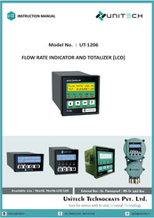 Unitech UT-1206 Instruction Manual