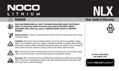 NOCO Genius NLX24 User Manual & Warranty