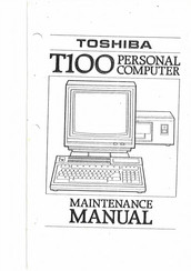 Toshiba t100 Maintenance Manual