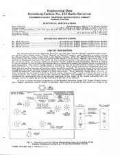 Stromberg-Carlson 235-HB Engineering Data
