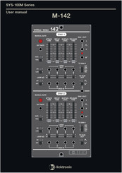e-licktronic SYS-100M Series User Manual