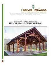 Forever Redwood CARDINAL'S NEST Assembly Instructions Manual