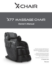 X-CHAIR X77 Owner's Manual