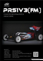 PR RACING PRS1V3[FM] Manual