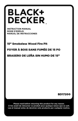 Black & Decker BD17200 Instruction Manual