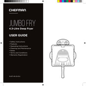 Chefman JUMBO FRY RJ07-45-SS-EU User Manual