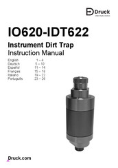 Druck IO620-IDT622 Instruction Manual