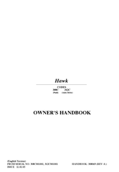 Hayter Hawk 308C Owner's Handbook Manual