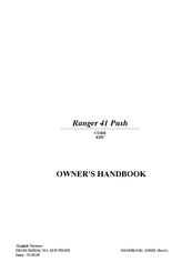Hayter 415C Owner's Handbook Manual