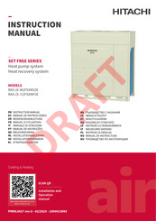 Hitachi RAS-22FSXNS2E Instruction Manual