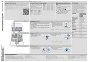 Bosch SMH4HTX02G Quick Reference Manual