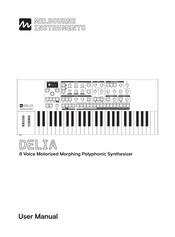 MELBOURNE INSTRUMENTS DELIA User Manual