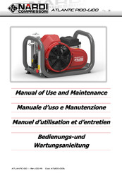 NARDI COMPRESSORI ATLANTIC P100 Manual Of Use And Maintenance