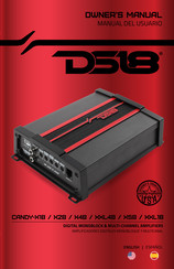 DS18 CANDY-X4B Owner's Manual