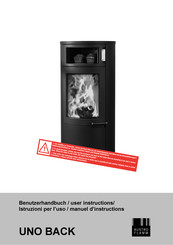Austro Flamm Uno Back User Instructions