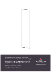 Austroflamm 061033-29 Assembly Instructions Manual