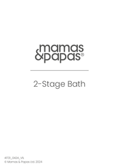 Mamas & Papas 2-Stage Bath Manual