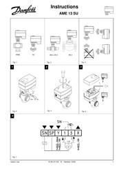 Danfoss AME 13 SU Instructions Manual