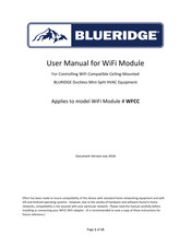 Blueridge WFCC User Manual