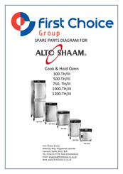 First Choice ALTO SHAAM 300-TH/III Manual
