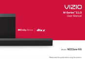 Vizio M215aw-K6 User Manual