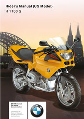 BMW R 1100 S 2002 Rider's Manual