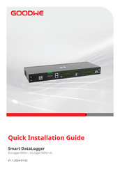Goodwe EzLogger3000U-A Quick Installation Manual