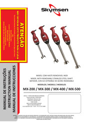 Skymsen MX-200 Instruction Manual