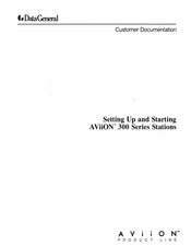 Data General AViiON 300 Series Customer Documentation
