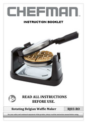 PLUS ITS CHEAP CHEFMAN RJ03-RO Instruction Booklet