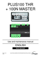 Pego PLUS100 THR Use And Maintenance Manual