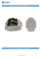 Air Control URC DOMO SMART 20 Directions For Installation, Use And Maintenance