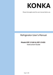 Konka KRF-3145S User Manual
