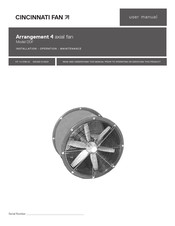 Cincinnati Fan DDF User Manual