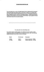 Helmer PC1200 Manual
