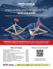 Andersen Hitches 3220 Installation Manual