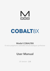 MODELA COBALT8X User Manual