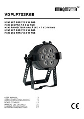 Velleman HQ POWER VDPLP703RGB User Manual