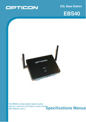Opticon EBS-40 Manual