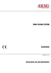 Nordson ARAG 462F2 Series Installation, Use And Maintenance Instruction