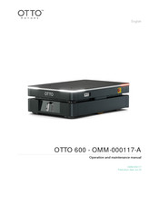 CLEARPATH OTTO 600 Operation And Maintenance Manual